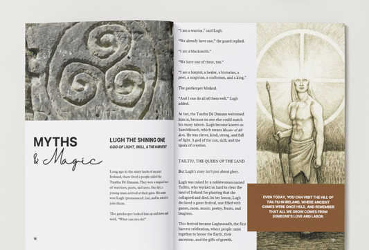 Wander the Wheel – August: Lughnasadh (Digital PDF)