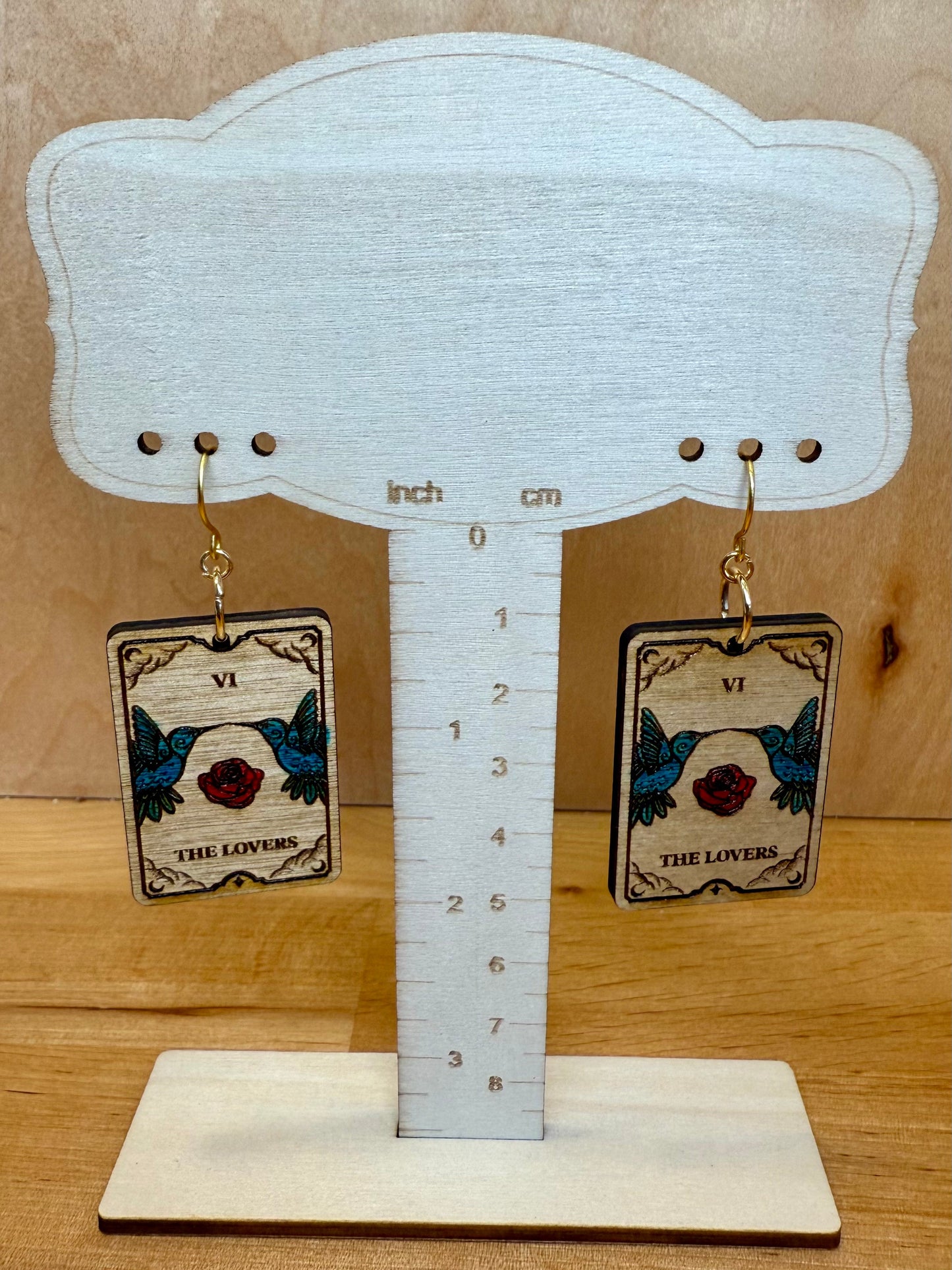 The Lovers Tarot Earrings