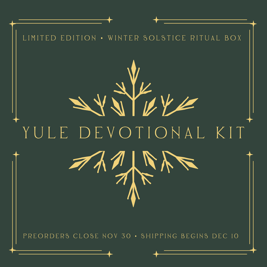 Yule Devotional Kit - Limited Edition Winter Solstice Ritual Box