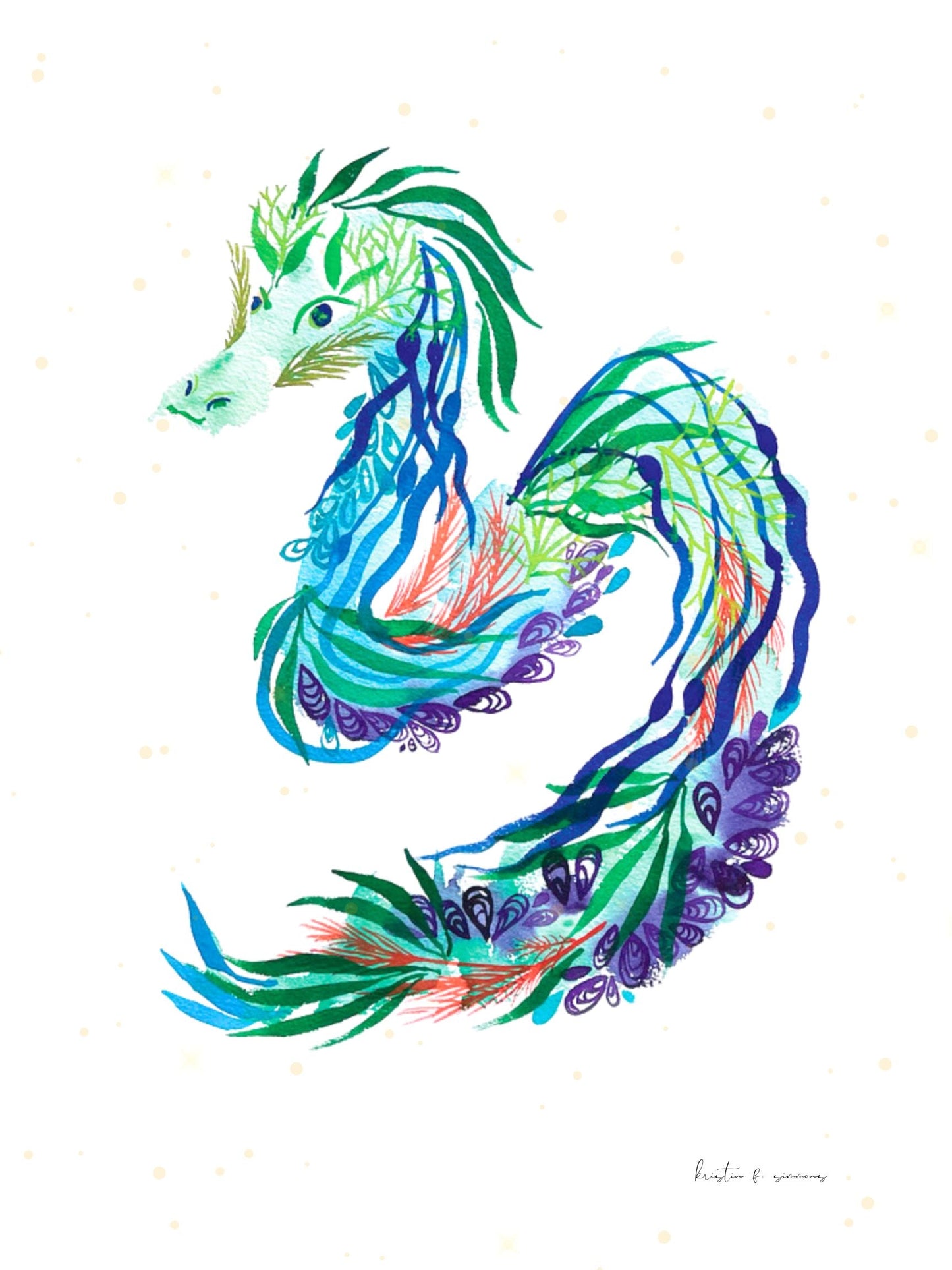 The Kelpie ~ Original Seaweed Creature