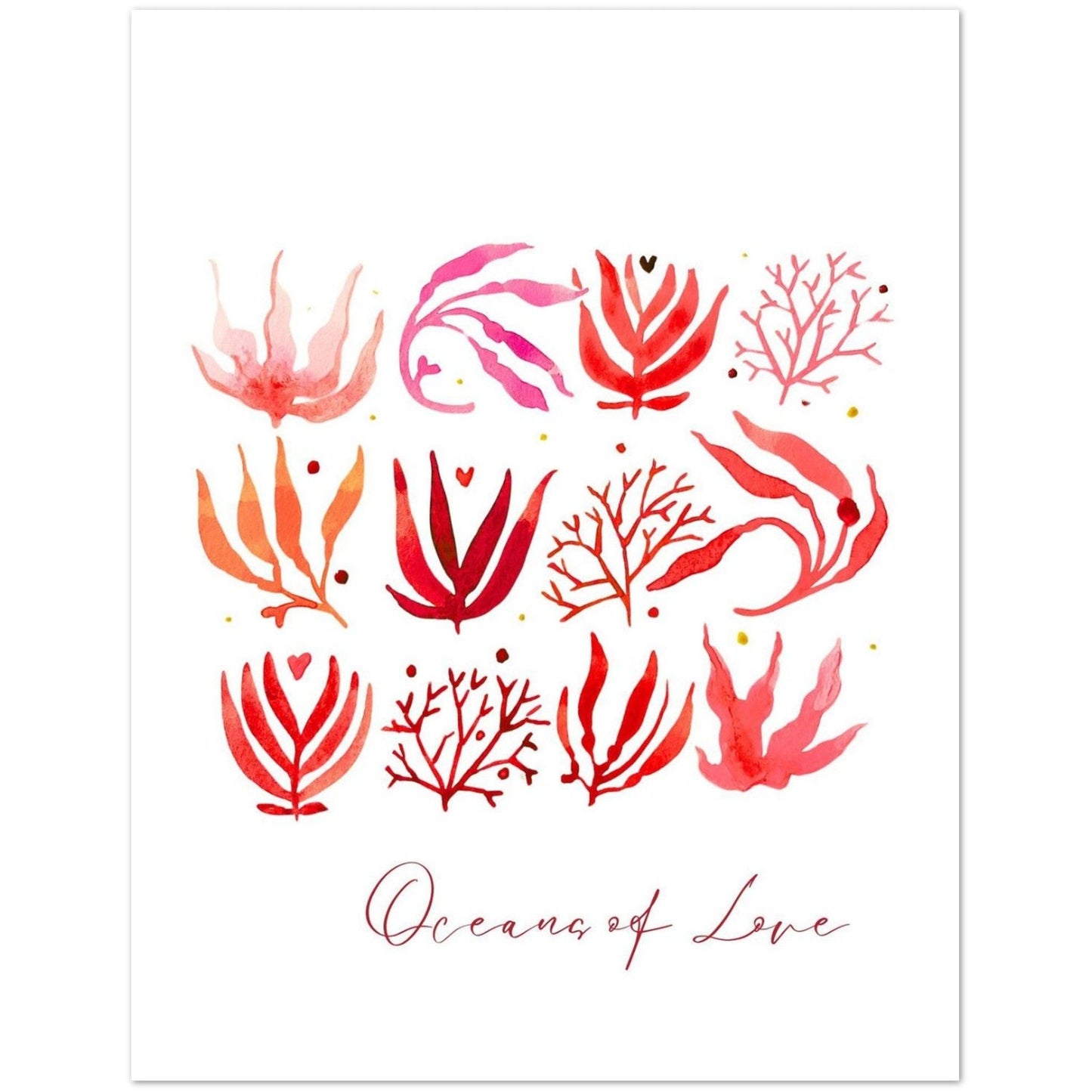 Luxury Notecards ~ Oceans of Love - Pack of 4