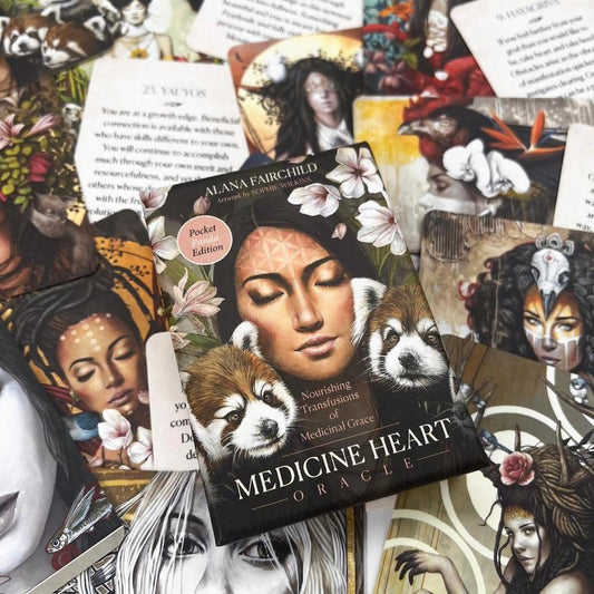 Mini-Grimoire of the Known | Medicine Heart Oracle Pocket Panda Edition