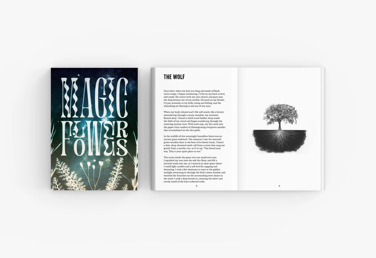 Magic Flowers - Book & Bookmark