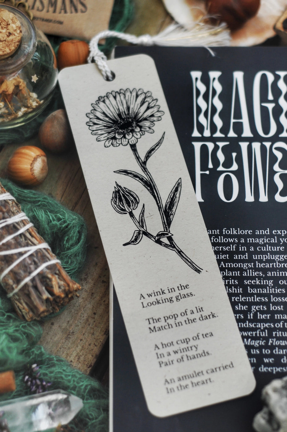Magic Flowers - Book & Bookmark