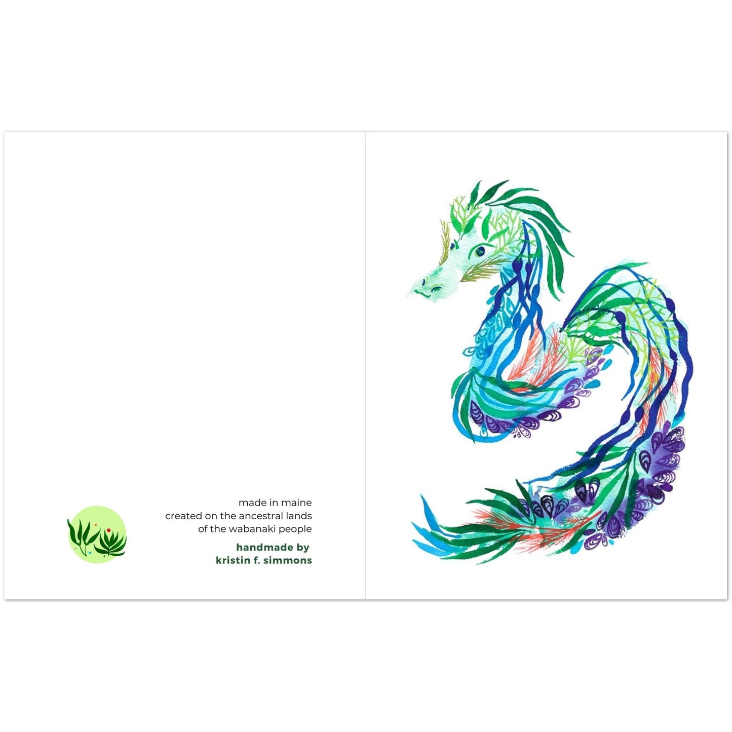 Luxury Notecards ~ The Kelpie - Pack of 4