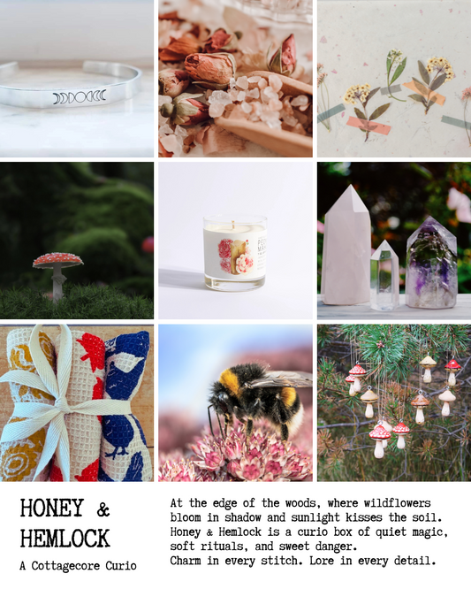 🍯🖤 Honey & Hemlock: A Cottagecore Curio Box