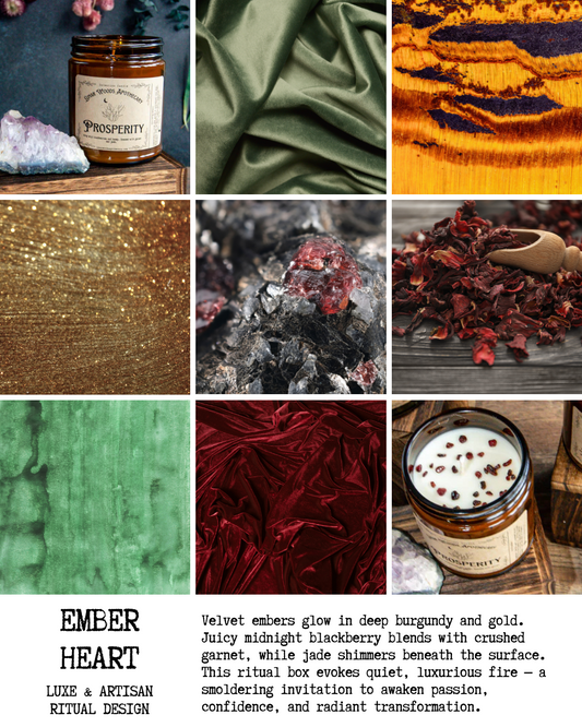 🌹The Ember Heart — A Ritual for Radiant Power, Desire, and Becoming