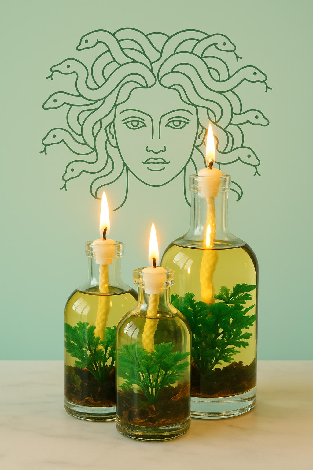 Medusa - Oil Candle