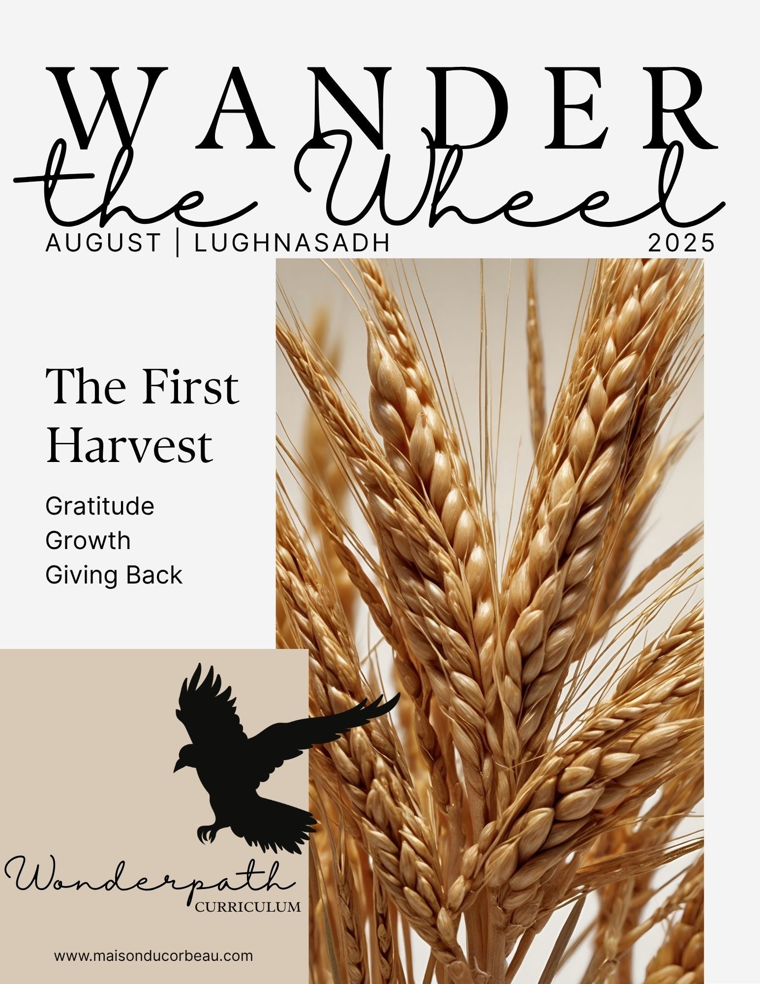 Wander the Wheel – August: Lughnasadh (Digital PDF)