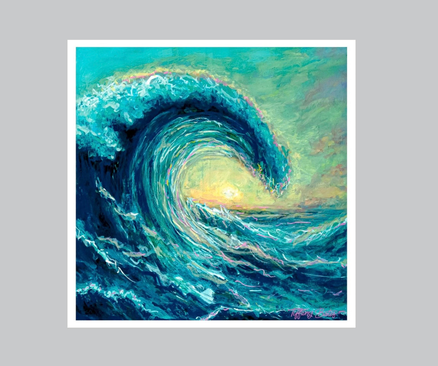 Golden Crest - Fine Art Print - 8” x 8”