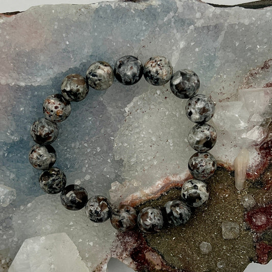 Yooperlite UV Reactive Beaded Bracelet