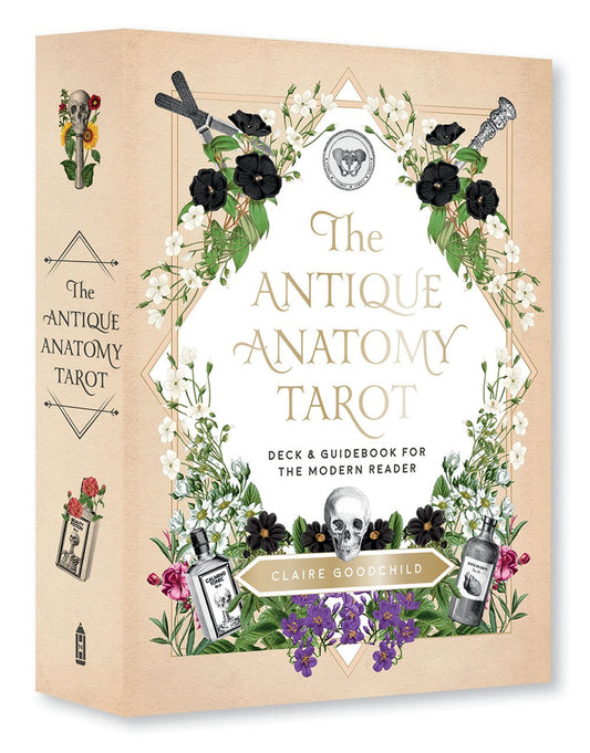 Antique Anatomy Tarot Kit - A Macabre & Botanical Reimagining of the Tarot