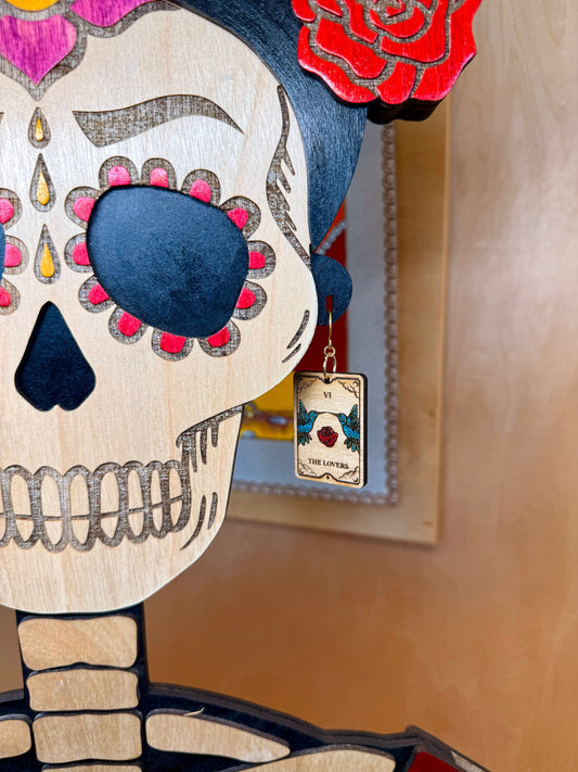 The Lovers Tarot Earrings